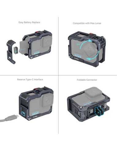 SmallRig 3084C Cage for GoPro Hero12/11/10/9 Black