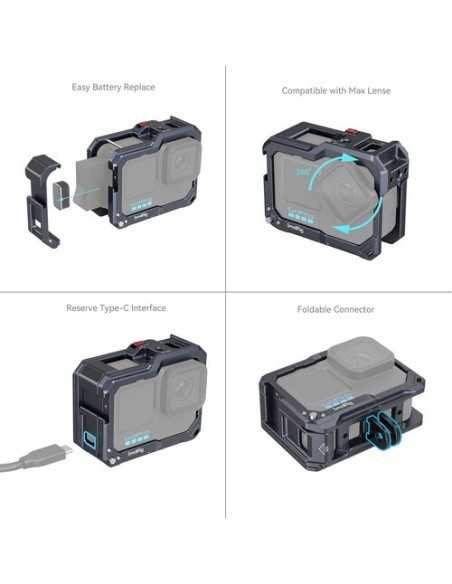 SmallRig 3084C Cage for GoPro Hero12/11/10/9 Black