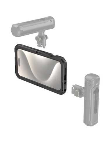 SmallRig 4391 Mobile Video Cage for iPhone 15...