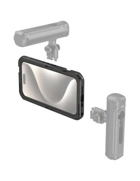 SmallRig 4391 Mobile Video Cage for iPhone 15 Pro Max