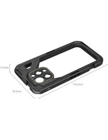 SmallRig 4391 Mobile Video Cage for iPhone 15...