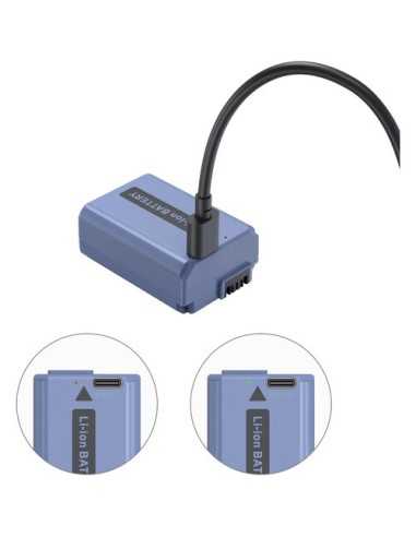 SmallRig 4330 NP-FW50 USB-C Rechargeable Camera...