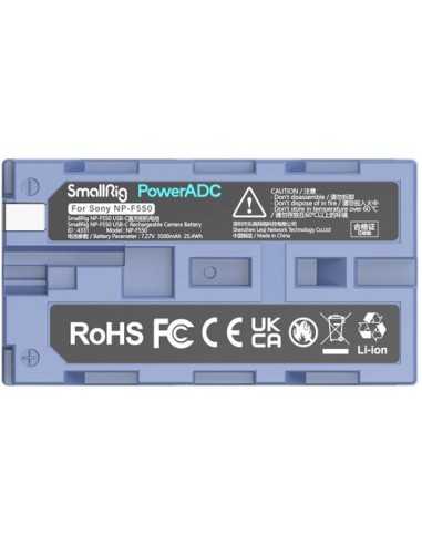 SmallRig 4331 L-Series/NP-F550 USB-C...