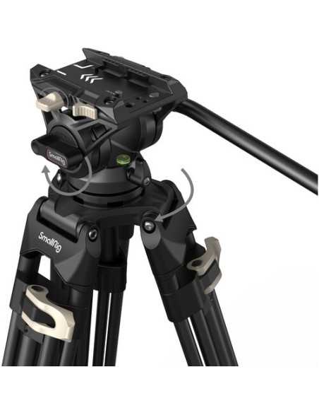 SmallRig AD-01 Treppiede video con testa fluida