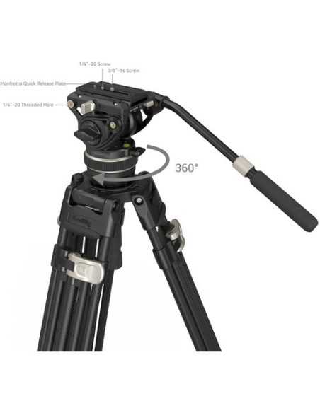 SmallRig FreeBlazer Heavy-Duty Carbon Fiber Tripod System