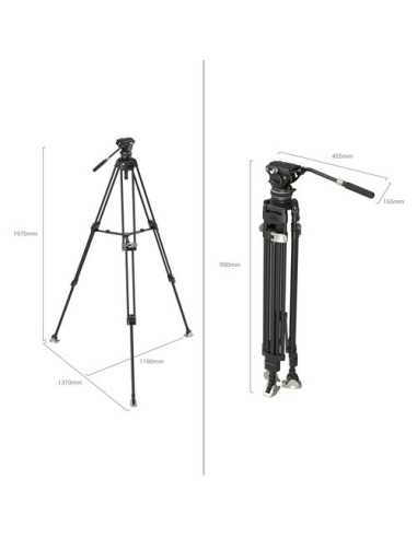 SmallRig FreeBlazer Heavy-Duty Carbon Fiber...