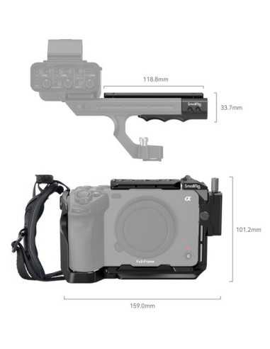 SmallRig 4184 Handheld Camera Cage Kit for Sony...