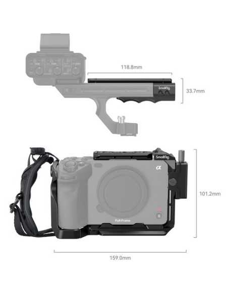 SmallRig 4184 Handheld Camera Cage Kit for Sony FX30 and FX3