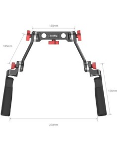 SmallRig 2002F Shoulder Rig Dual-Handle Kit 2