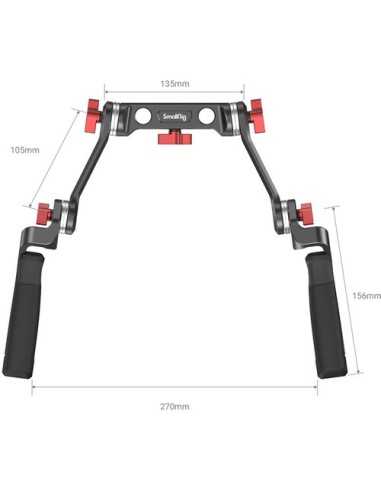 SmallRig 2002F Shoulder Rig Dual-Handle Kit
