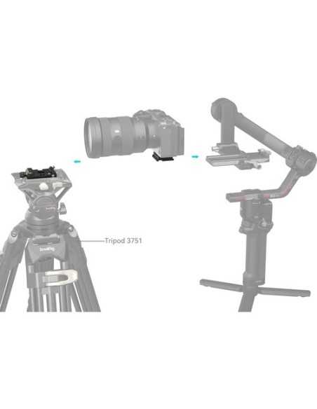 SmallRig Arca-Swiss/Manfrotto-Type Mounting Plate Set