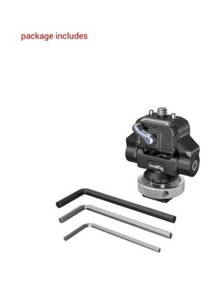 SmallRig 3514C Drop-In HawkLock Mini Quick Release Monitor Mount with Cold Shoe