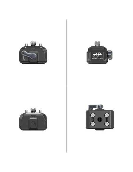 SmallRig 3513C Drop-In HawkLock Mini Quick Release System with Locating Pins