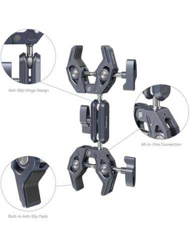 SmallRig 4103B Super Clamp with Double...