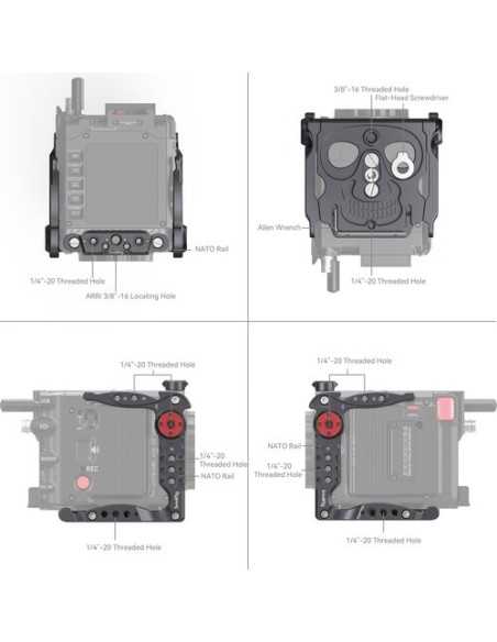 SmallRig Basic Modular Cage Kit for RED KOMODO and KOMODO-X