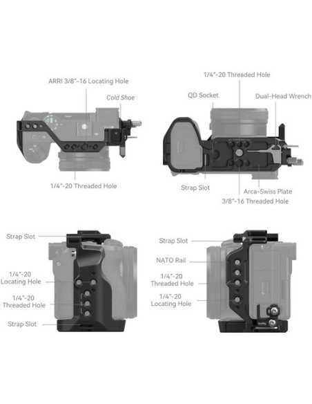 SmallRig Full Camera Cage Kit for Sony a6700
