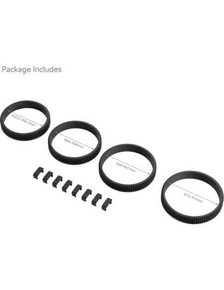 SmallRig Seamless Focus Gear 4-Ring Set