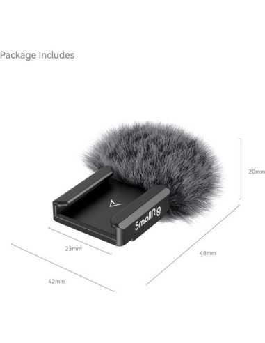SmallRig Furry Windscreen for Panasonic Lumix...