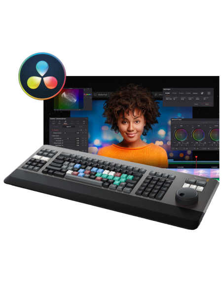 Blackmagic Design DaVinci Resolve Editor Keyboard with software Resolve Studio