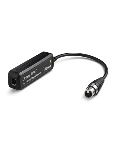 Audinate Dante AVIO 1-Channel Analog Input...