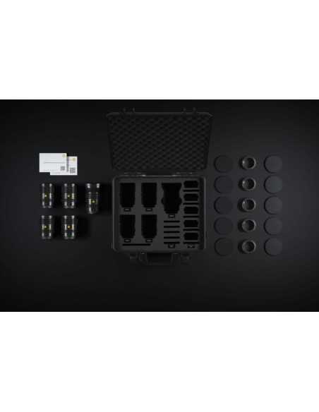Cooke SP3 Set Prime di 5 obiettivi full-frame (25/32/50/75/100mm, attacchi E e RF inclusi)