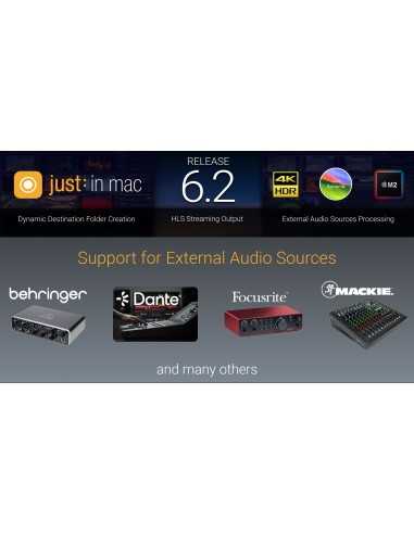 ToolsOnAir just:in mac Ingest Single Channel