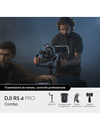DJI RS 4 Pro Gimbal Stabilizer Combo