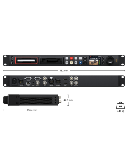 Blackmagic Design HyperDeck Studio HD Pro