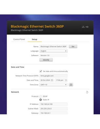 Blackmagic Design Internet Switch 360P