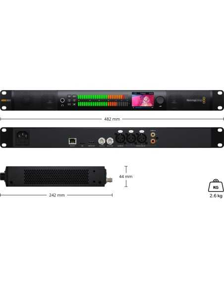 Blackmagic Design Audio Monitor 12G G3 (1 RU)
