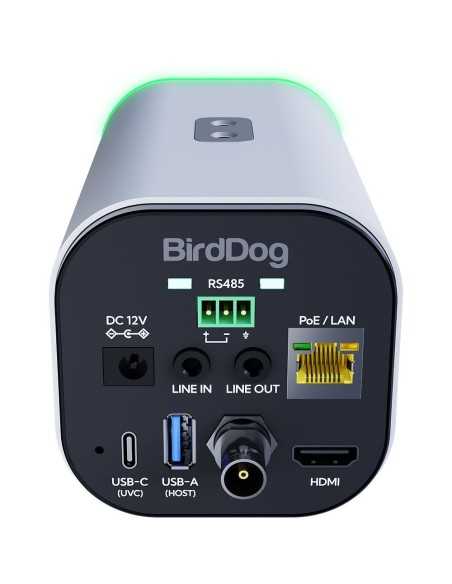 BirdDog MAKI Ultra 4K Box Camera con 12x Zoom (Bianca)