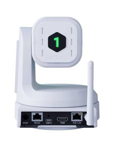 BirdDog X1 Ultra PTZ Camera with 12x Zoom (White)