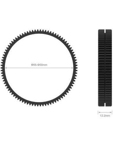 SmallRig Seamless Focus Gear Ring 66 to 68mm