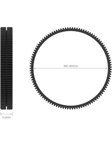 SmallRig Seamless Focus Gear Ring 81 to 83 mm