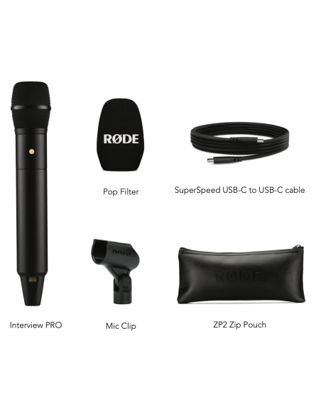 RODE Interview PRO Wireless Microfono a condensatore portatile