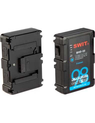 SWIT 14.4/28.8V Dual Voltage 98Wh B-Mount Battery
