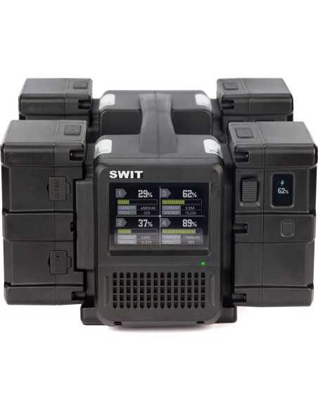SWIT PC-P461B 4-Bay Simultaneous Battery Charger (B-Mount)