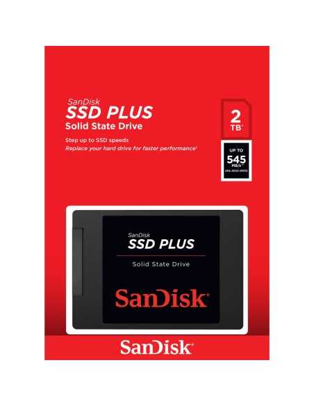 Sandisk SSD Plus 6,4cm(2,5") 2TB SATA 6Gb/s