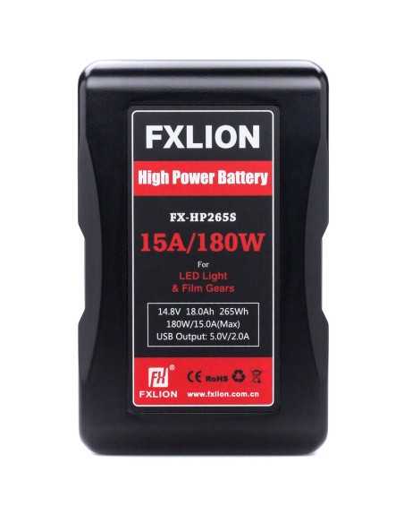 Fxlion FX-HP265S 14.8V Lithium-Ion V-Mount Battery (18Ah, 265Wh) Fxlion FX-HP265S 14.8V Lithium-Ion V-Mount Battery (18Ah, 265Wh)