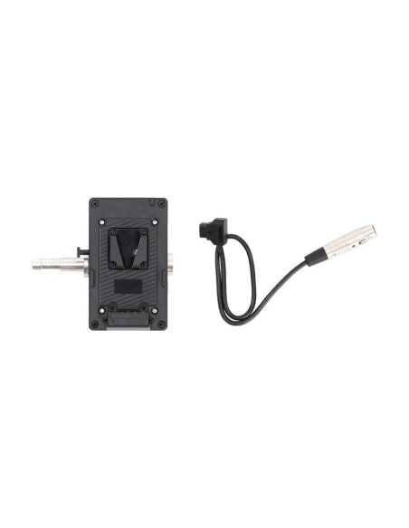 Fxlion FX-BP-K Adattatore per piastra batteria singola per luci a LED (attacco a V)