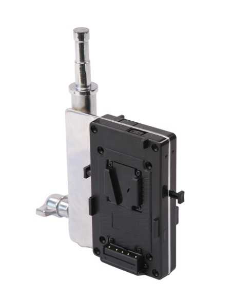 Fxlion FX-2BP-KC Adattatore per piastra di alimentazione UPS per luci a LED (doppio attacco a V)