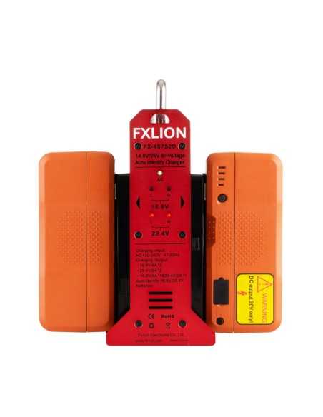 Fxlion FX-4S7S2D 14.8V/26V Battery 2-Ch V-Lock Charger
