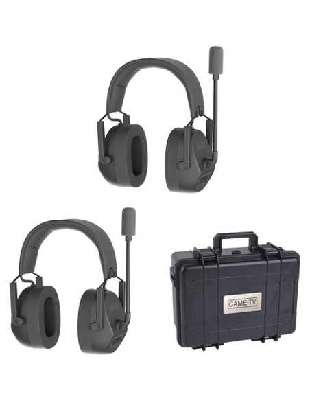 CAME-TV KUMINIK8 Auricolare wireless digitale duplex con distanza fino a 450 metri con custodia rigida - (Conf. da 2 )
