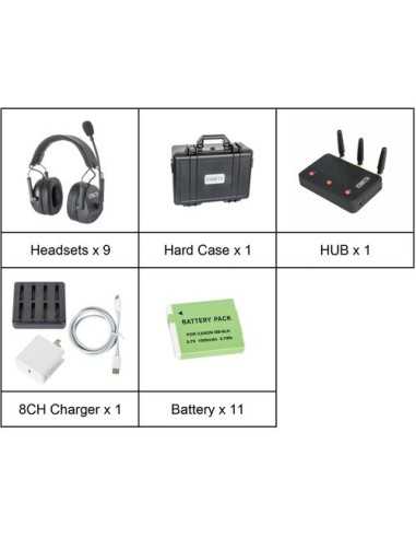 CAME-TV KUMINIK8 Auricolare wireless digitale...