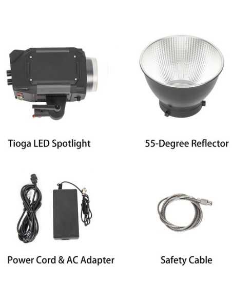 CAME-TV TIOGA Series 220W Faretto LED bicolore ad alto rendimento