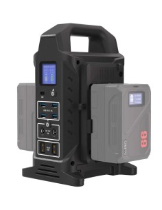 CAME-TV Dual V-Mount Battery Charger, Power Station and...