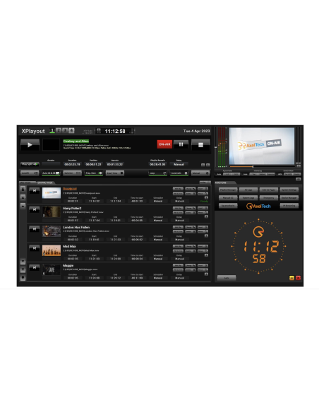 Axel XTV Suite Broadcast TV Automation Software