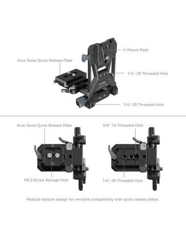 SmallRig Compact V-Mount Battery Mounting System