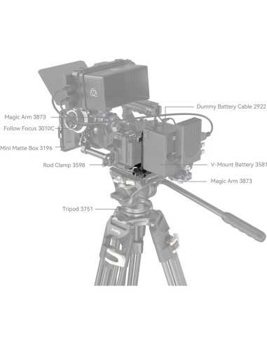 SmallRig Compact V-Mount Battery Mounting System