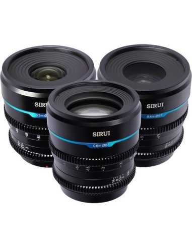 Sirui Night Walker T1.2 S35 Cine 3-Lens Set...
